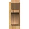 Ekena Millwork Legacy Slat Rough Sawn Outlooker, Western Red Cedar, 6"W x 14"D x 14"H OUT06X14X14LEC06RWR - alternate 2